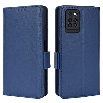 Capa PU fecho magnético, textura litchi, azul escuro Magunivers para Infinix Note 10 Pro X695/Note 10 Pro NFC X695C - 1