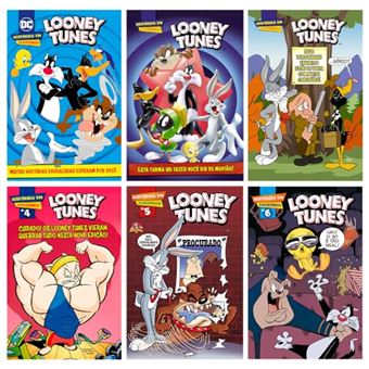 Combo Quadrinhos Looney Tunes - Kit Com 6 Quadrinhos - 1