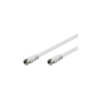 Cabo Coaxial Mercodan RG59, 5m | Branco - 1