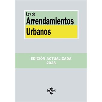 Ley De Arrendamientos Urbanos Editorial Tecnos - Cartonado - Editorial ...