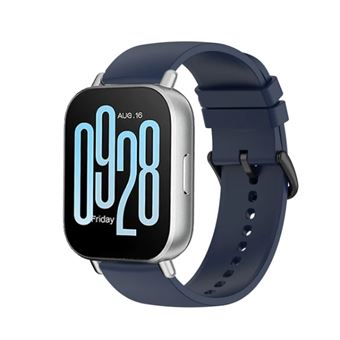 Bracelete Silicone com Fivela CapaSmart para Xiaomi Watch 5 Active | Azul Escuro - 1