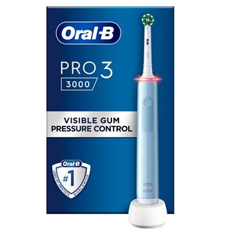 Escova de Dentes Elétrica Oral-B Pro 3 3000 Cross | Azul - 1