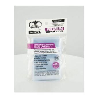 Premium Soft Board Game Sleeves Std European 62X94 - Ultimate Guard - 1