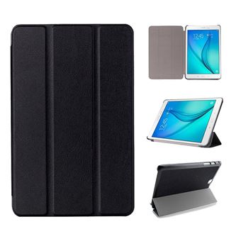 Capa 3 Dobras Smart Case Trifold Slim Multi4you para Samsung Galaxy Tab A 9.7 T555 / T550 - Preto - 1