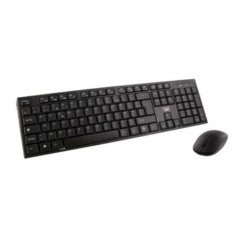Teclado Wireless + Rato T'nB KBSCBK2 | Preto - 1