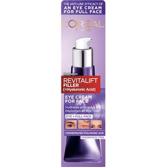 Creme para Olhos LOréal Paris Revitalift Filler [+Hyaluronic Acid] Eye Cream For Face - 1