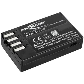 Bateria para Câmara Ansmann A-Pen D-LI 109 | Preto - 1