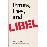 Errors, Lies, And Libel_0