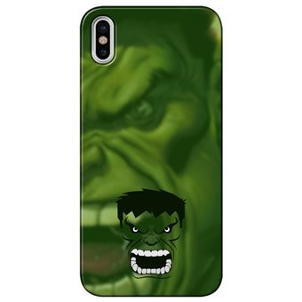 Capa Personalizada MakeUCase para iPhone X Hulk SH05 Transparente