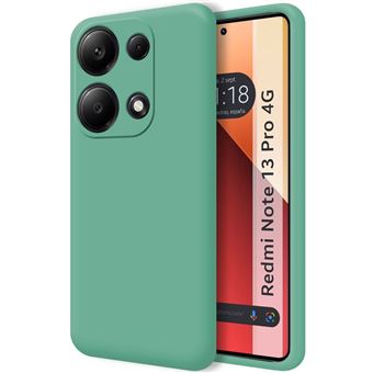 Capa Tumundosmartphone de silicone líquido ultramacio para Xiaomi Redmi Note 13 Pro 4G verde - 1