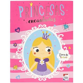 Mundo Da Fantasia: Princesas Encantadas Para Colorir - 1