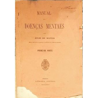 Manual das doenças mentaes. - 1