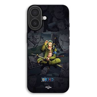 Capa Maniacase para iPhone 17 | One Piece Zoro papel de parede manga anime - 1