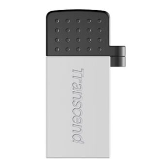 Unidade de Memória Usb Transcend JetFlash 380S 32GB | Prateado - 1