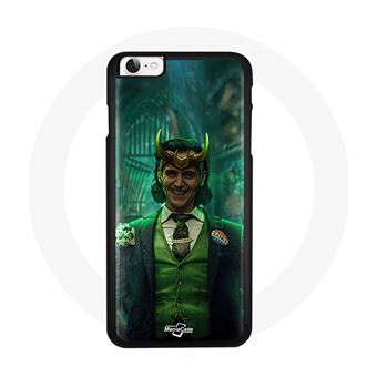 Capa Maniacase para Iphone 4 Loki Thor Ragnarok Com Casque Anexar Personagem Series Temporada 1 - 1
