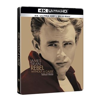 Rebel Without a Cause (1955) (Blu Ray 4K Ultra HD) (Steelbook) / Rebelde sin causa ( (2Blu-ray) - 1