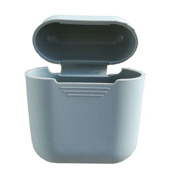 Capa protetora de silicone Antichoque WISETONY para Apple AirPods Cinzento - 1