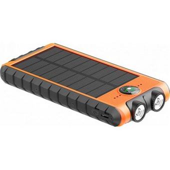 Powerbank Solar BigBen Connected | 10000 mAh | USB 2A C | Preto - 1