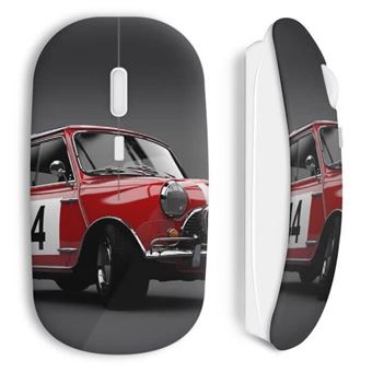Rato Wireless Maniacase Mini Cooper Vermelho - 1