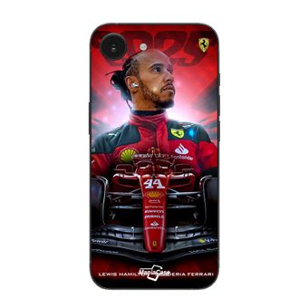 Capa Maniacase para Iphone 16E | Lewis Hamilton Ferrari Oficial - 1