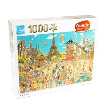 Puzzle Paris Ilustrado - 1000 Peças - Europrice - 1