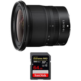 Objetiva Nikon Z 14-30mm f/4 S + 1 SanDisk 64GB UHS-II 300 MB/s + PDF 15 técnicas para melhorar as suas fotografias - 1