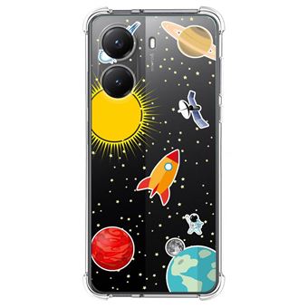 Capa TUMUNDOSMARTPHONE de silicone à prova de choque para Xiaomi Poco X7 Pro 5G Desenhos espaciais Design - 1