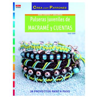 Pulseras Juveniles De Macramé Y Cuentas - 1