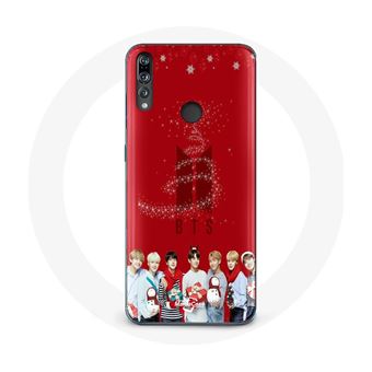 Capa Maniacase para Huawei P30 Lite Bts Bangtan Rapazs Fundo Vermelho Cadeau de Natal 2023 - 1