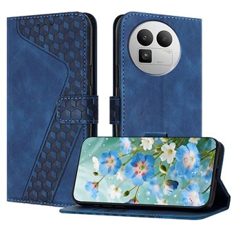 Capa FOXDOCK para Realme GT8 com Fecho Magnético | Resistente a Impactos e Quedas | Compartimentos para Cartões | Azul - 1