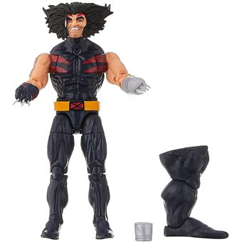 Figura Hasbro Weapon X - X-Men Marvel Legends Series 15 cm + Accesorio Build A Figure Sugar Man - 1