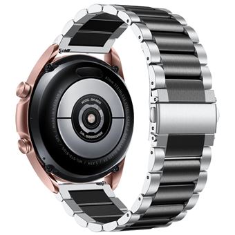 Bracelete de Metal libertação rápida, preto/prata Magunivers para Huami Amazfit Bip 1S/Amazfit GTR 42mm/GTS/Bip Lite 20mm - 1