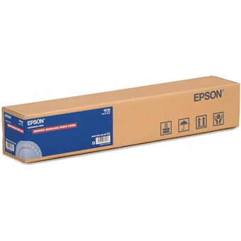 Papel Fotográfico Epson Premium, 24"" x 30.5m, 160g/m² | Branco - 1