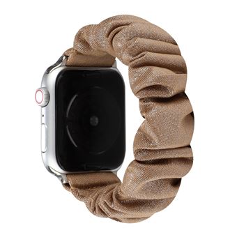 Bracelete de Trançada HSMY Elástica para Apple Watch Series 6/ SE/ 5/ 4 | 40 mm - Castanho - 1