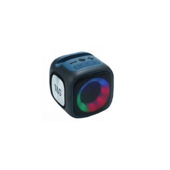 Coluna Wireless Portátil SAMPHONE ELETRONICO TG-359 com Luzes LED | RGB - Preto/Azul Escuro - 1