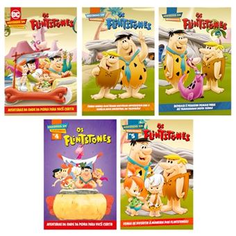 Combo Quadrinhos Os Flintstones - Kit Com 5 Quadrinhos - 1