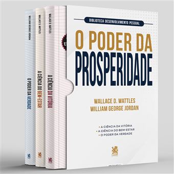 Biblioteca Desenvolvimento Pessoal: O Poder Da Mente - Box Com 3 Livros - 1
