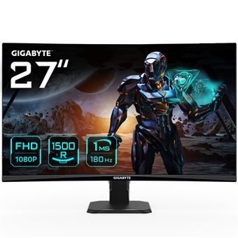 Monitor Gaming GIGABYTE GS27FC | LCD | FHD | 1 ms | 180 Hz | 27" | E - 1