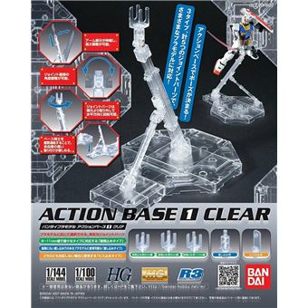 Gundam Accessories - Action Base 1 (Clear) (EN) - 1