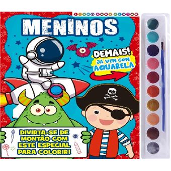 Meninos - Livro Para Colorir - 1