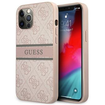 Capa Original Antichoque Guess Outlet para Iphone 12/ 12 Pro Rosa - 1