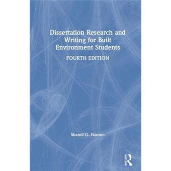 Dissertation Research And Writing For Built Environment Students - 1