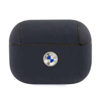 Capa Original Pele Sintética BMW Airpods Pro Azul Marinho- Pratiado - 1