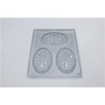 Molde BWB Sabonete Oval Pétala para Chocolate - 1