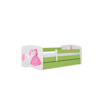 Cama 160 x 80 cm Kocot Kids BabyDreams Princess and Horse Green - 1
