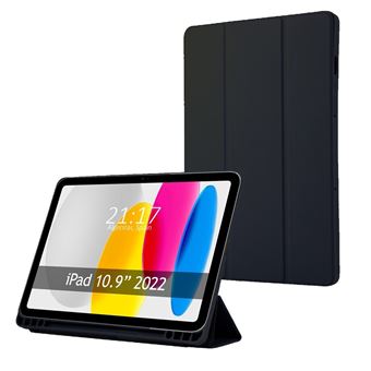 Capa TUMUNDOSMARTPHONE Smart Flip para Apple iPad 10ª geração 10.9 (2022) | Preto - 1
