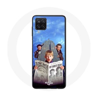 Capa Maniacase para Samsung Galaxy A12 Home Alone Mãe Eu Perdi O Avião de Novo - 1