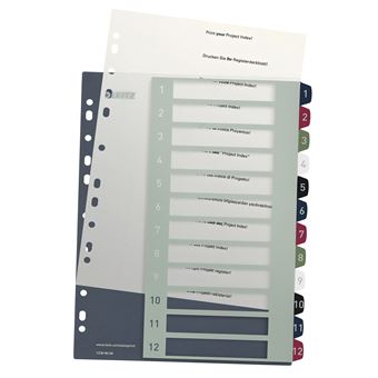 Índice de Tabulação Numérica Leitz 12380000 - 1