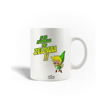 Caneca Maniacase The Legend of Zelda Je ne m'appelle pas Zeldaaa!!! - 1