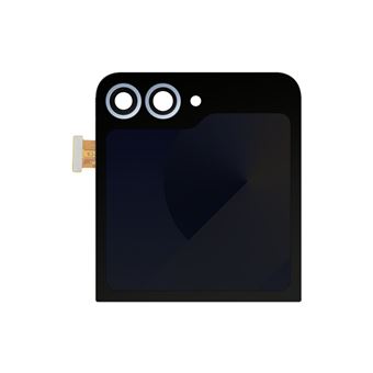 Vidro Traseiro para Samsung Galaxy Z Flip 6 com Tela Externa | Azul Pastel - 1